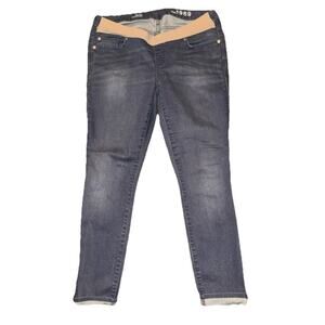 Gap 1969 Always Skinny Maternity Jeans Womens 10 30x30 Blue Stretch